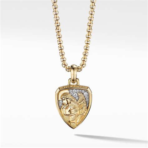 David Yurman's Round Amulet Pendant: A Symbol of Protection and Beauty